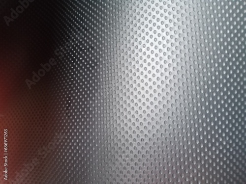 Close up The texture of the leather on the car seat with an elegant color gives an exclusive impression.  photo