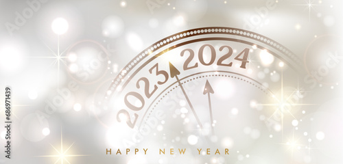 happy new year 2024 design