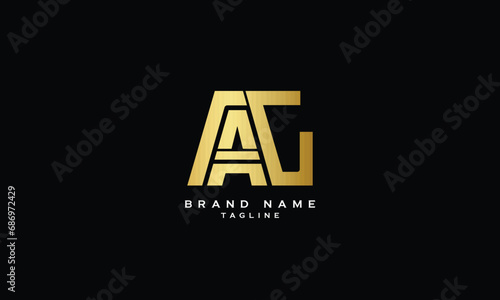 FAG, FGA, AFG, AGF, GAF, GFA, Abstract initial monogram letter alphabet logo design