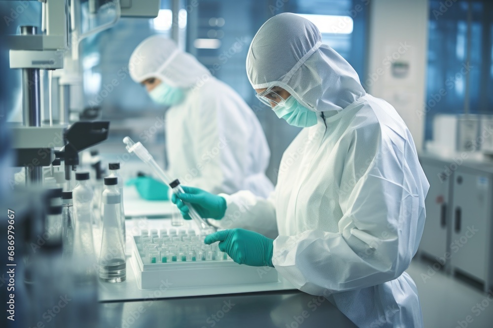 Man working at a bio medical lab Man working at a bio medical lab