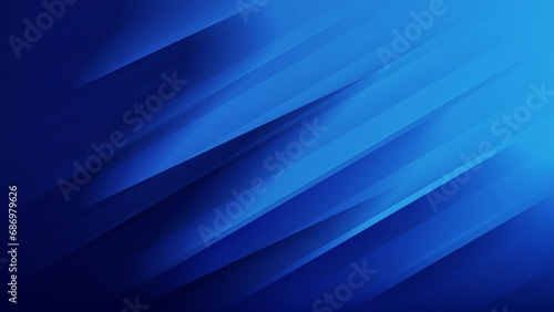Blue stripes motion background. Seamless loop photo