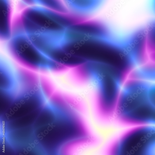 Vibrant glowing multidimensional plasma force field. Abstract glowing background
