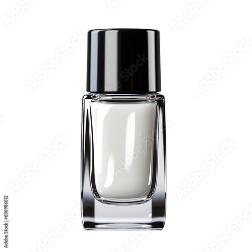 Nail Polish on White Background Isolated on Transparent or White Background, PNG