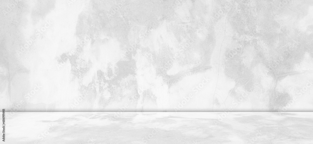 Background White Wall Grey Studio Floor Kitchen Table Platform Foom Gray 3d Cement Mockup Scene Light Shadow Backdrop Concrete Place Product Empty Loft Workshop Shelf Bg Minimal Mockup Display Bar.