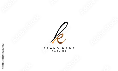 PKR, PRK, KPR, KRP, RKP, RPK, Abstract initial monogram letter alphabet logo design
