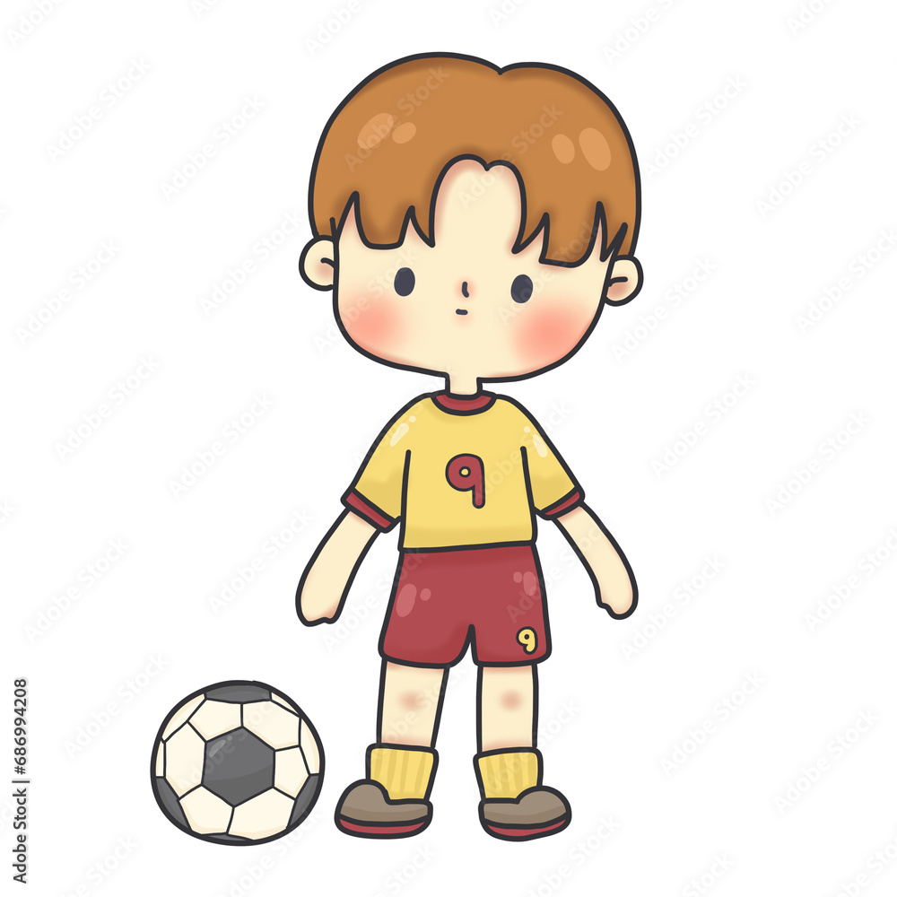 child soccer player child soccer player