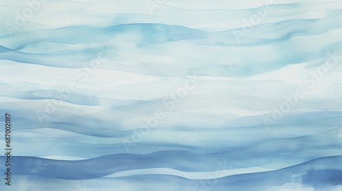 gray and blue cloudy wave abstract watercolor background template