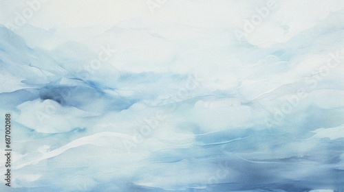 gray and blue cloudy wave abstract watercolor background template © fledermausstudio