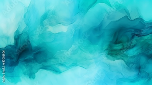 Abstract blue watercolor background. Fantasy fractal texture. Digital art. 3D rendering.