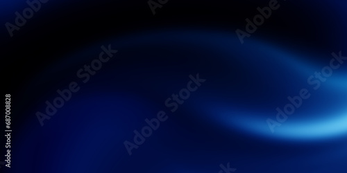 Blue gradient background, abstract illustration of deep water 