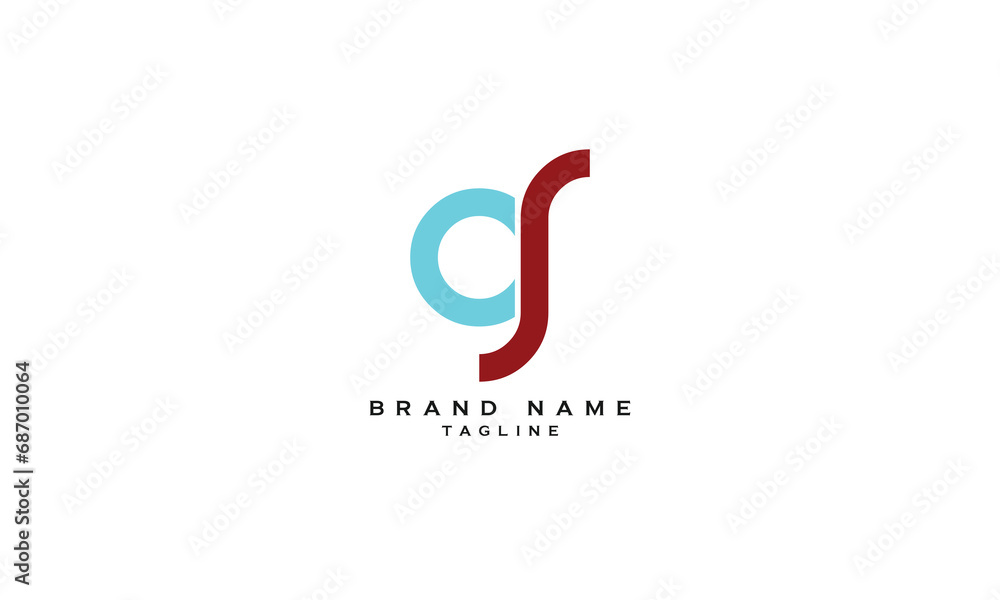 CGS, CSG, GCS, GSC, SGC, SCG, Abstract initial monogram letter alphabet logo design CGS, CSG, GCS, GSC, SGC, SCG, Abstract initial monogram letter alphabet logo design