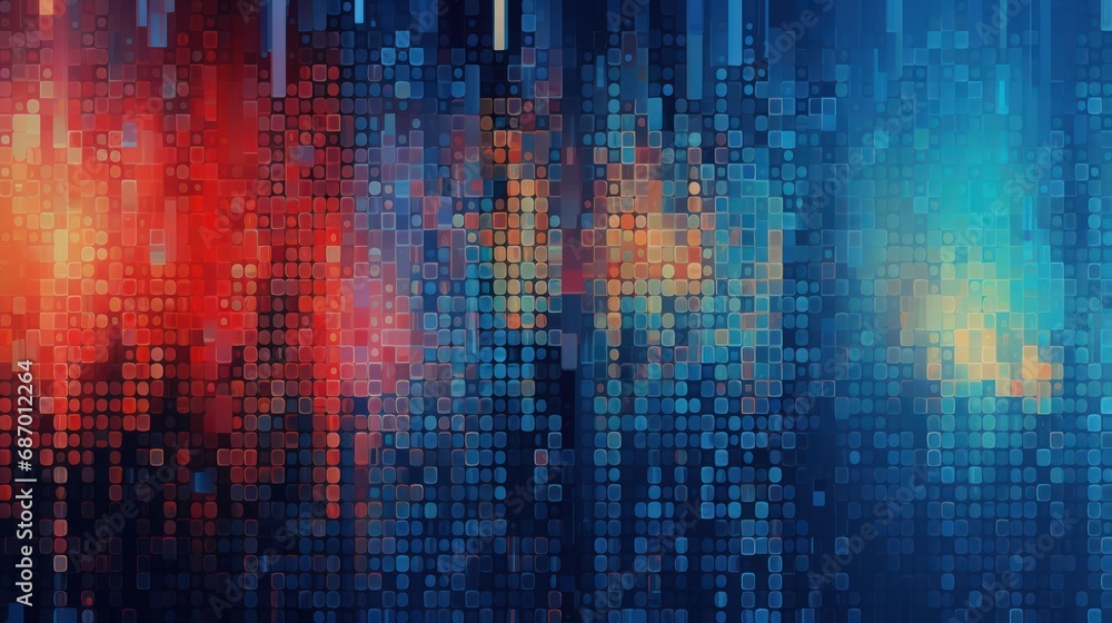 Digital pixel noise abstract design. Colorful trendly background. Digital pixel noise abstract design. Colorful trendly background.