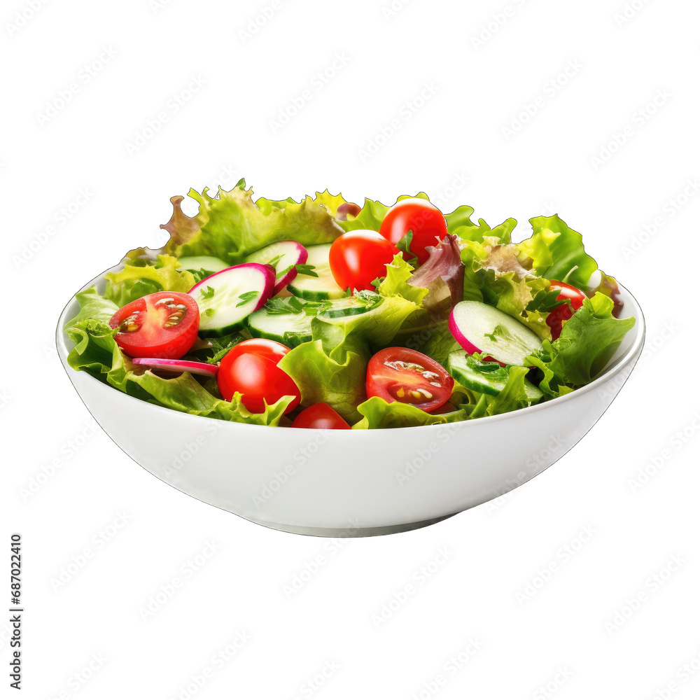 Fresh salad in a bowl Fresh salad in a bowl