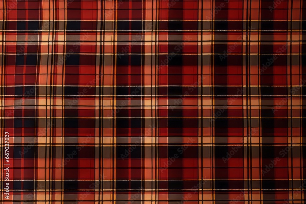 Red plaid pattern background Red plaid pattern background