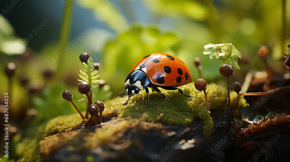 A background softly blurred highlighting a charming A background softly blurred highlighting a charming