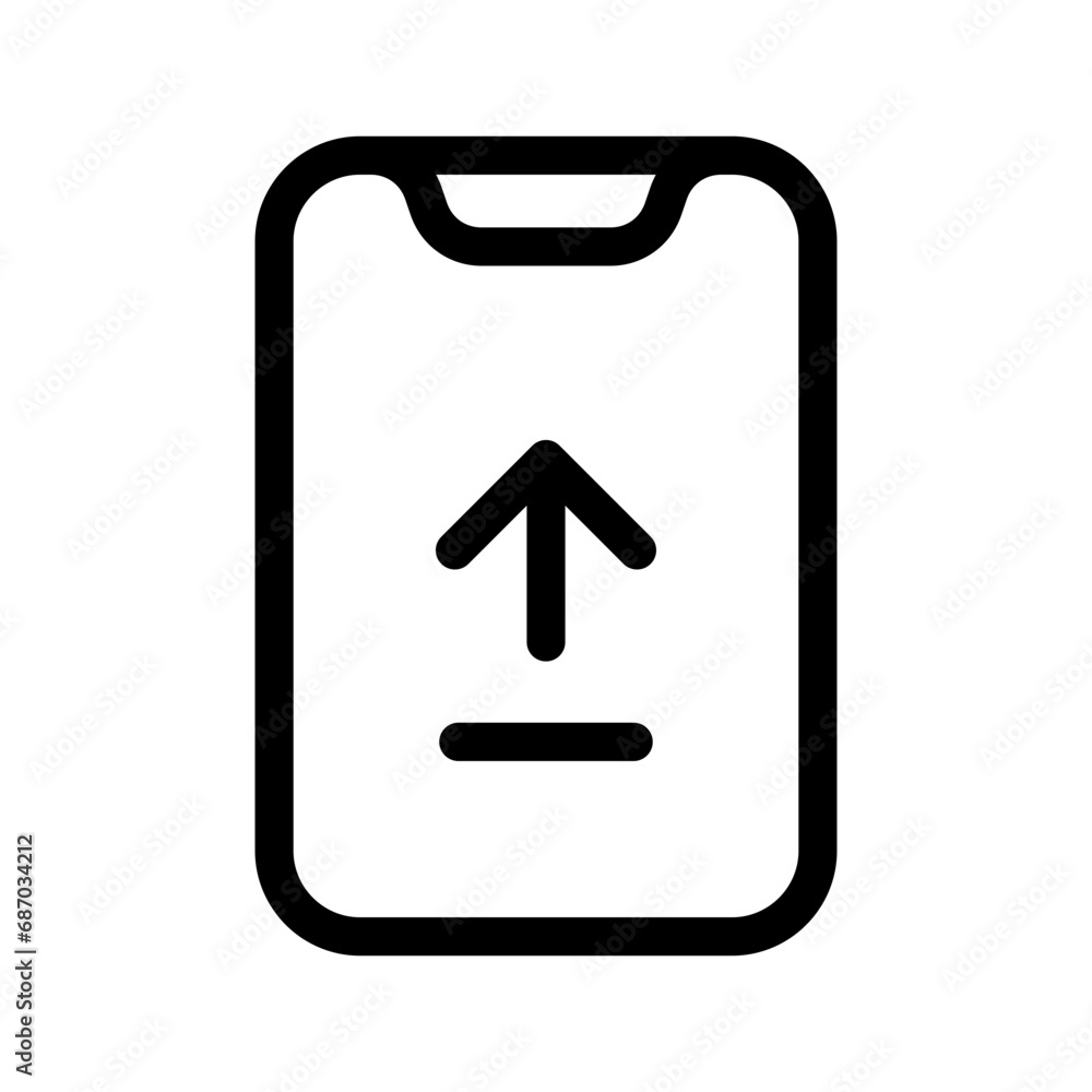 Upload Icon Vector Symbol Design Illustration Upload Icon Vector Symbol Design Illustration