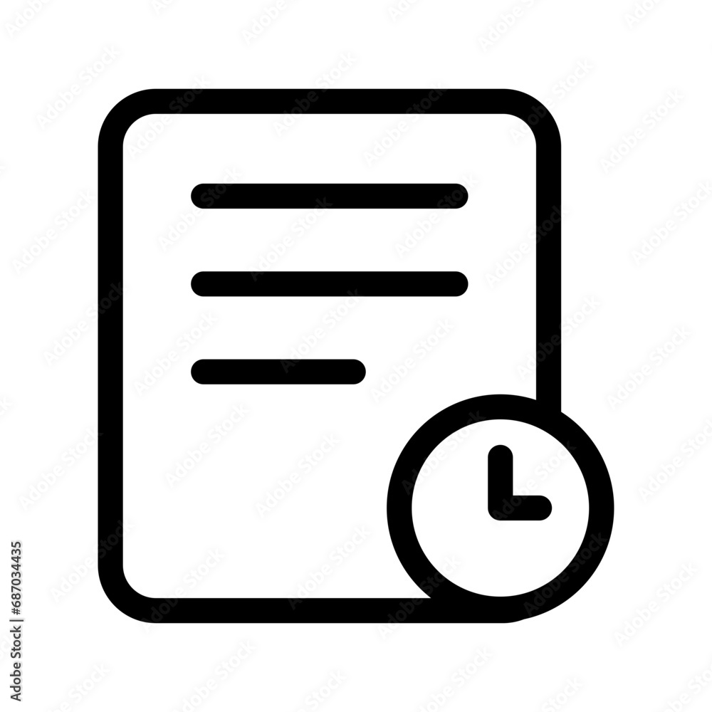 Deadline Icon Vector Symbol Design Illustration Deadline Icon Vector Symbol Design Illustration