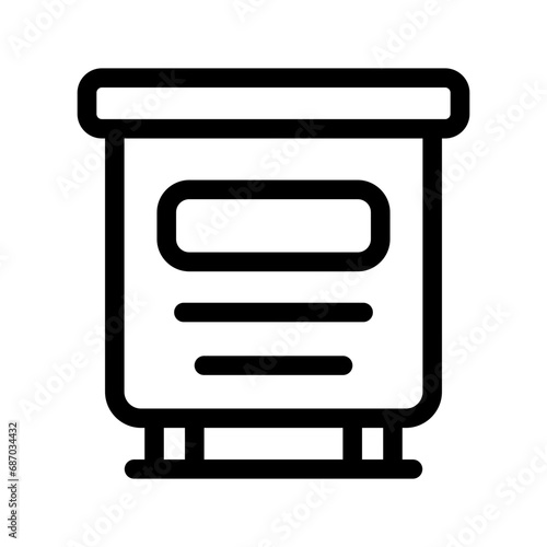 Apiary Icon Vector Symbol Design Illustration