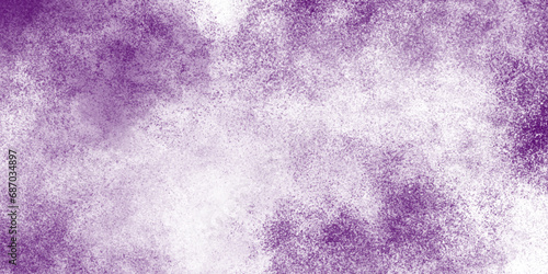 Brushed Painted Violet ink and watercolor textures on white background. Paint leaks and ombre effects. Old grunge purple texture rose beige fantasy Peach Blush Color Print. Lilac Vintage color photo