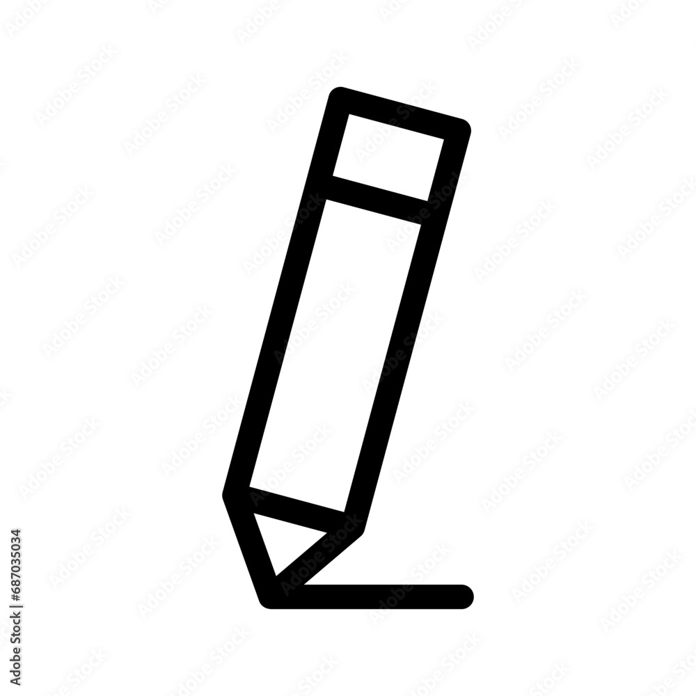 Pencil Icon Vector Symbol Design Illustration Pencil Icon Vector Symbol Design Illustration