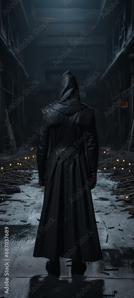 Shot from Behind Black Clothes Shot from Behind Black Clothes