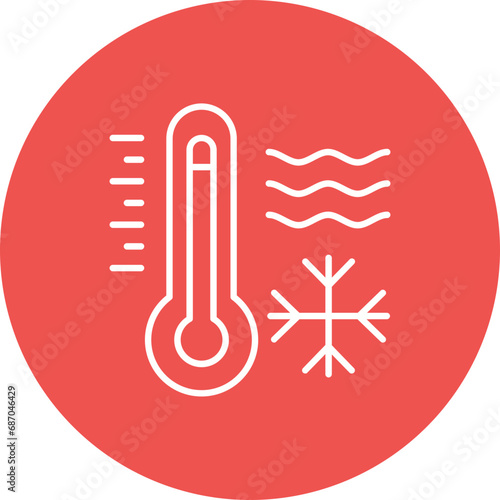 Cold Waves Icon