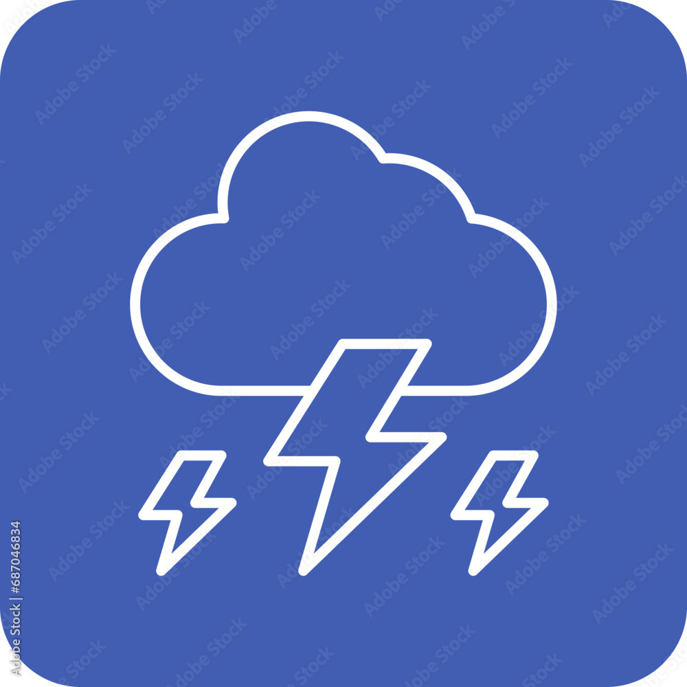 Thunderstorm Icon Thunderstorm Icon