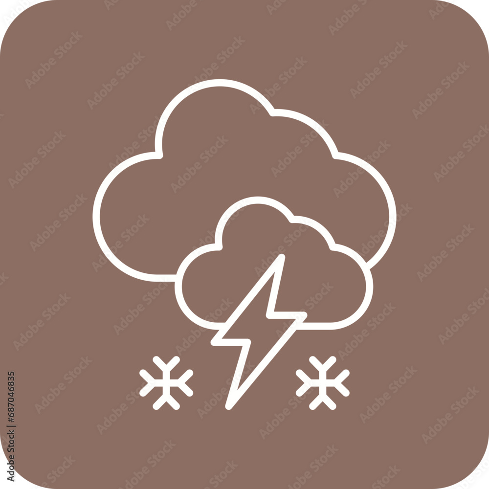 Snow Storm Icon