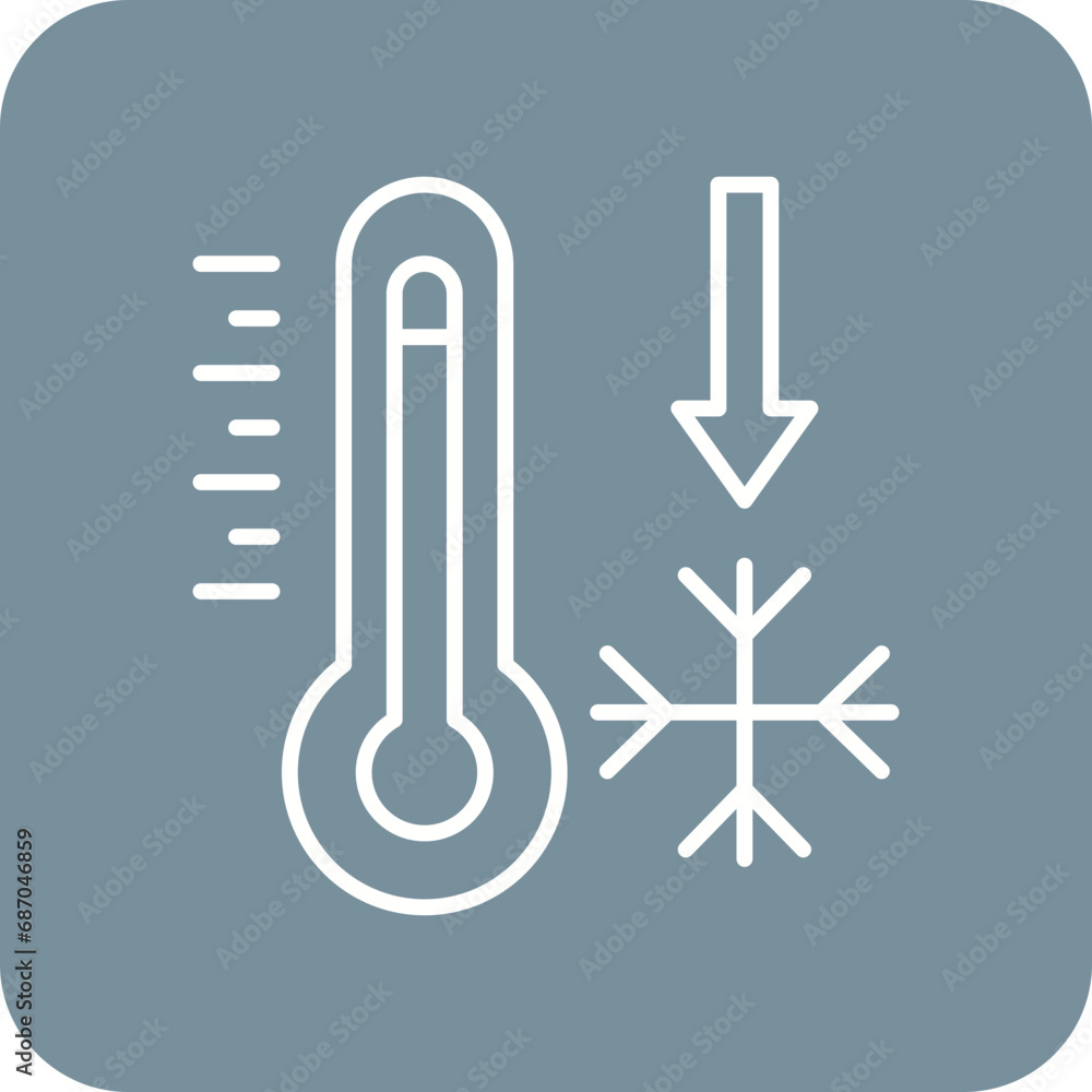 Low Temperature Icon Low Temperature Icon