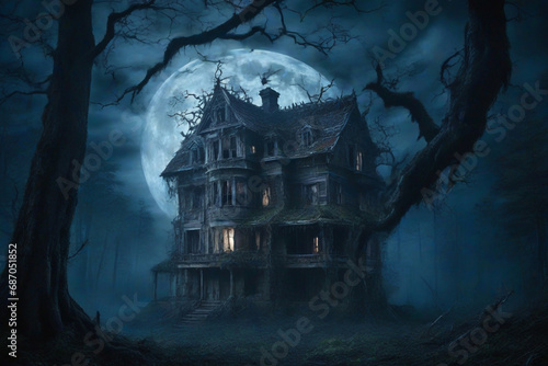 A Night by the Haunted House