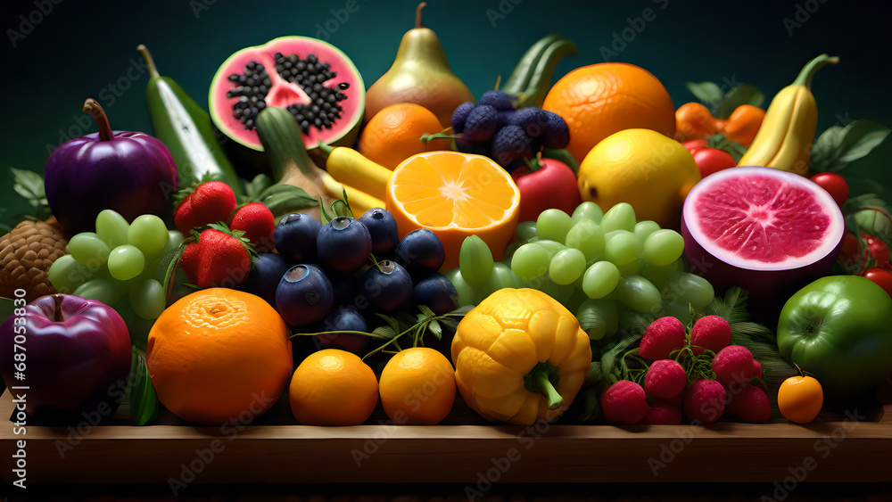 fruit and vegetables fruit and vegetables