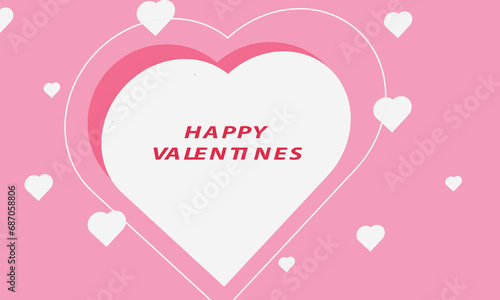 pink valentine background