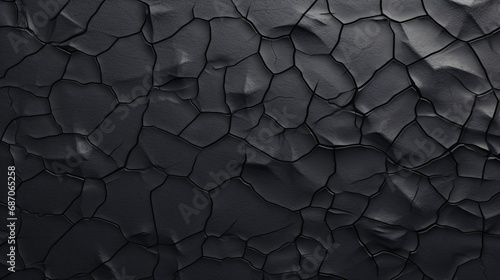 Opt for a bold statement with a background showcasing a black cracked texture.