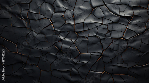 Make a statement with a background that exudes character through a black cracked texture.