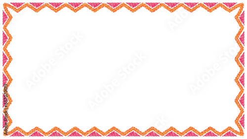 PNG Traditional indian garland floral Petals dust vector wedding and festival decoration,  Diwali decoration Toran border on transparent background photo