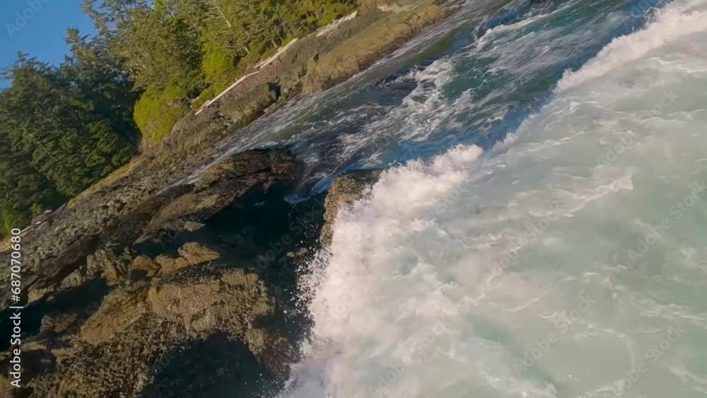 Slow motion ocean splash Slow motion ocean splash