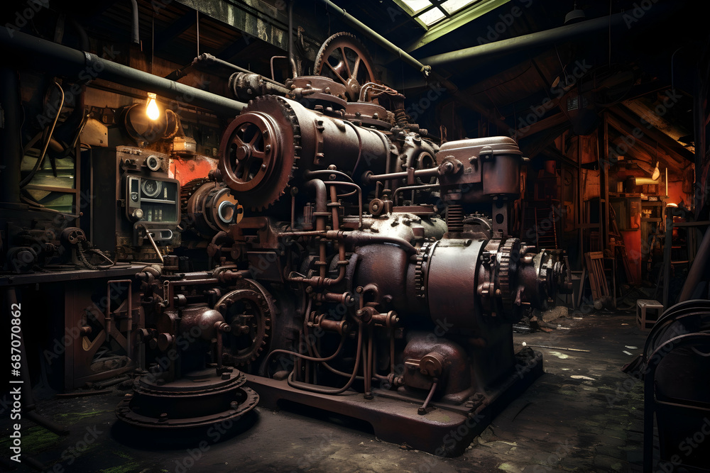 Transforming Old Machinery and Rusty Artifacts from Factories into a Magical World of Intriguing Shapes and Textures Through Creative Angles and Enchanting Lighting