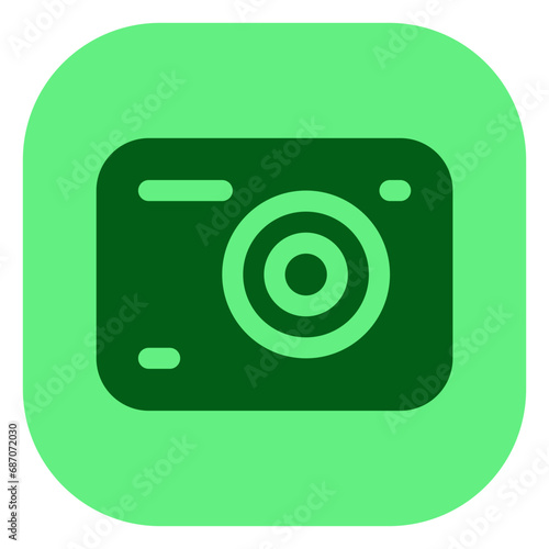 Editable pocket camera vector icon. Part of a big icon set family. Perfect for web and app interfaces, presentations, infographics, etc