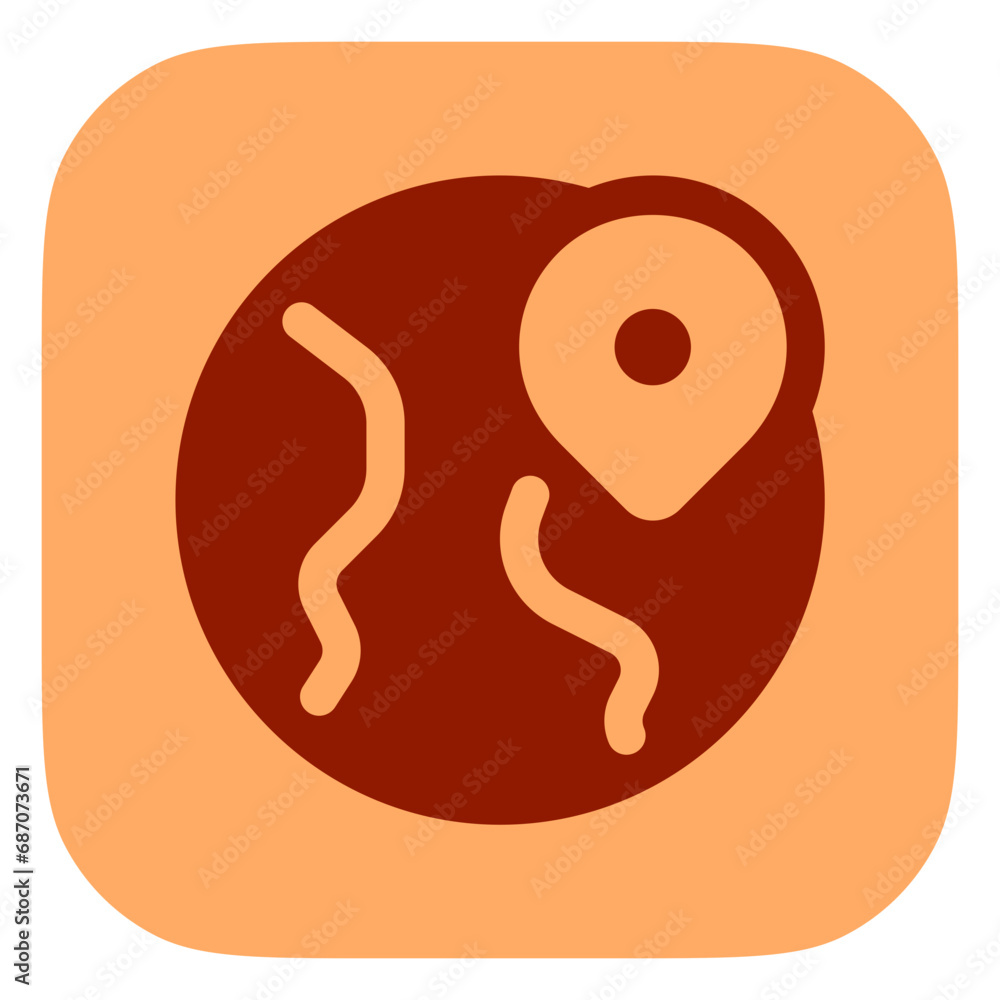 Editable globe, location, satellite map vector icon. Map, location, navigation. Part of a big icon set family. Perfect for web and app interfaces, presentations, infographics, etc Editable globe, location, satellite map vector icon. Map, location, navigation. Part of a big icon set family. Perfect for web and app interfaces, presentations, infographics, etc