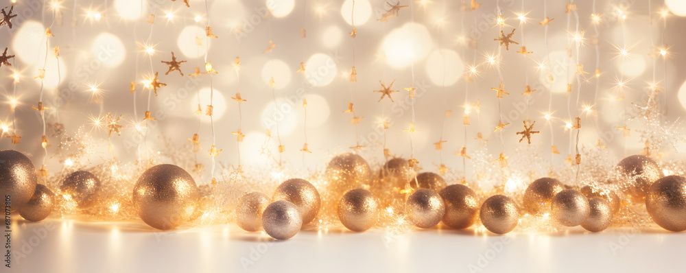 Hintergrund mit Glitter, Lichter, Lichterkette, Funkeln, Sterne in silber, gold, weiß und schwarz als bokeh Banner Hintergrund mit Glitter, Lichter, Lichterkette, Funkeln, Sterne in silber, gold, weiß und schwarz als bokeh Banner