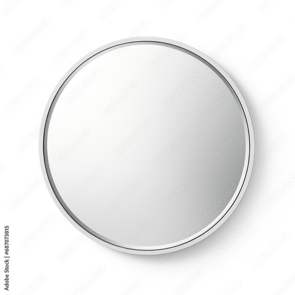 Mirror isolated on white background