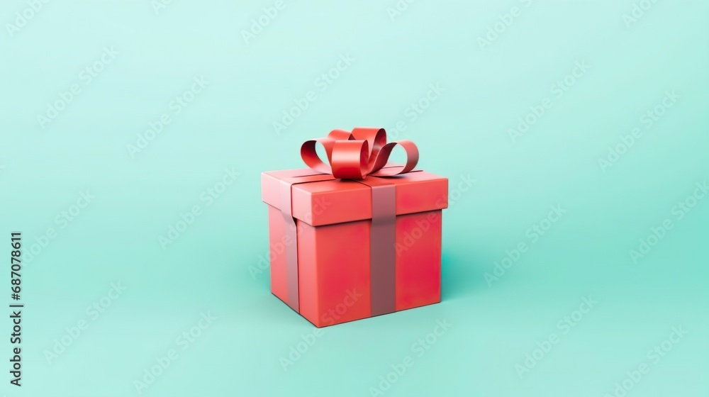 Open gift box or present Open gift box or present