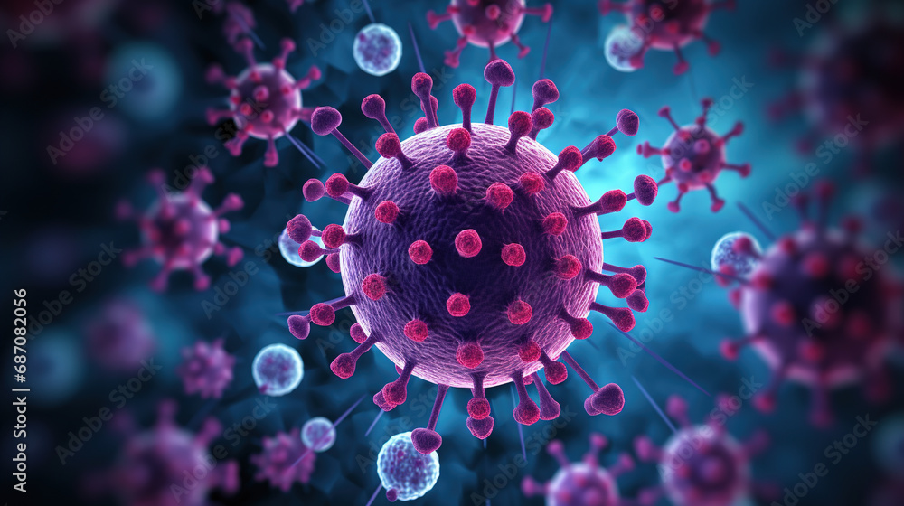 custom made wallpaper toronto digitalThe Mysteries of the COVID-19 Virus. Generative Ai