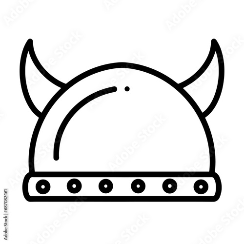 Viking Helmet Icon