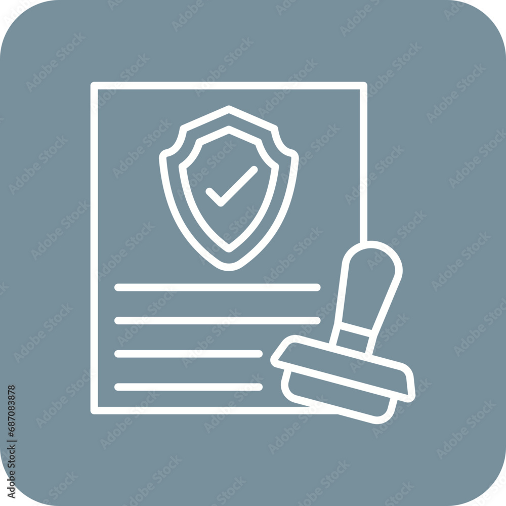 Obraz premium Approval Icon