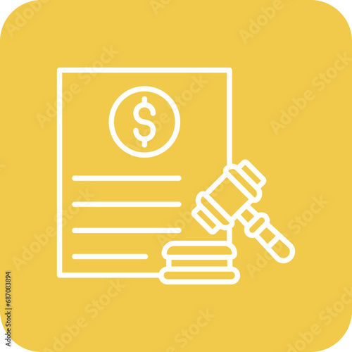 Financial Laws Icon