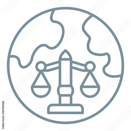 Global Laws Icon