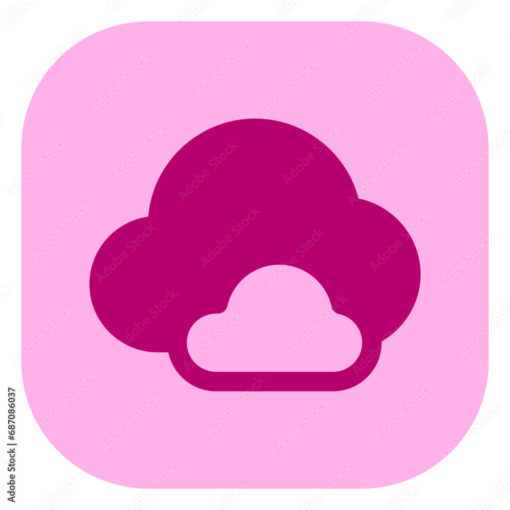 Editable clouds vector icon. Part of a big icon set family. Perfect for web and app interfaces, presentations, infographics, etc Editable clouds vector icon. Part of a big icon set family. Perfect for web and app interfaces, presentations, infographics, etc