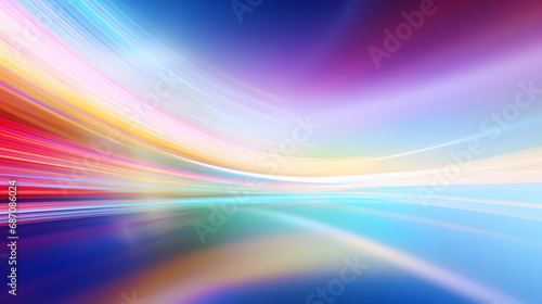 Abstract background with blurred rainbow spectrum