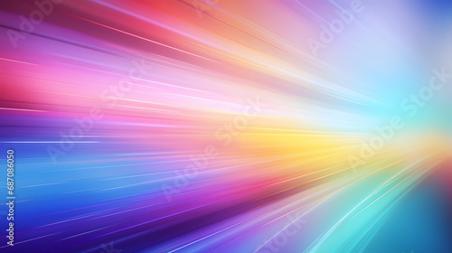 Abstract background with blurred rainbow spectrum
